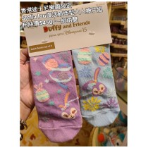 香港迪士尼樂園限定 Stella lou 復活節造型大人襪子組